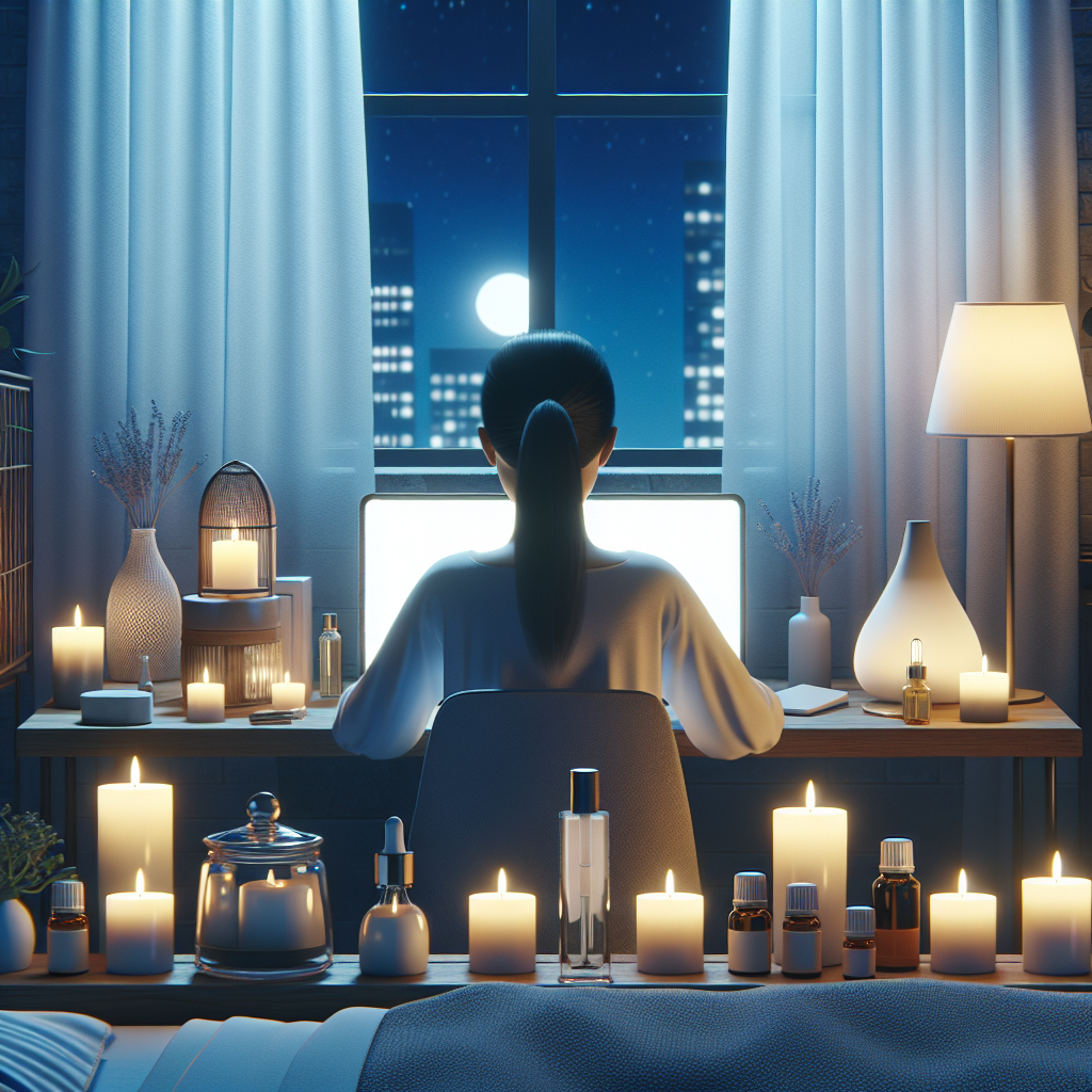 재택근무로 인한 30대 여성의 불면증 극복을 위한 아로마테라피 활용 후기
