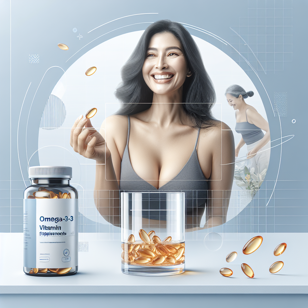 40대 여성 갱년기 증상 완화를 위한 오메가-3와 비타민D 복합 영양제 사용 후기