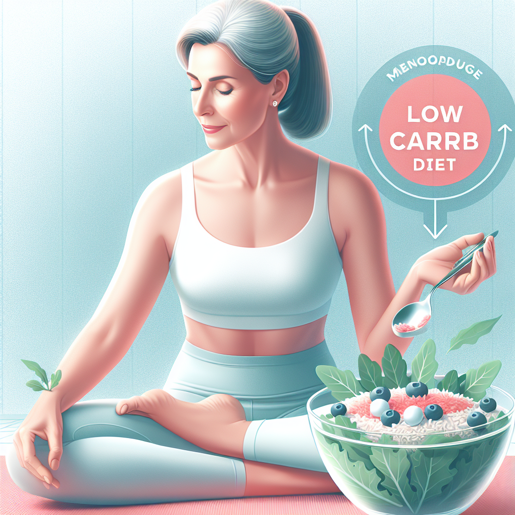 40대 여성의 갱년기 증상 완화를 위한 저탄수화물 다이어트와 요가 조합 체험기