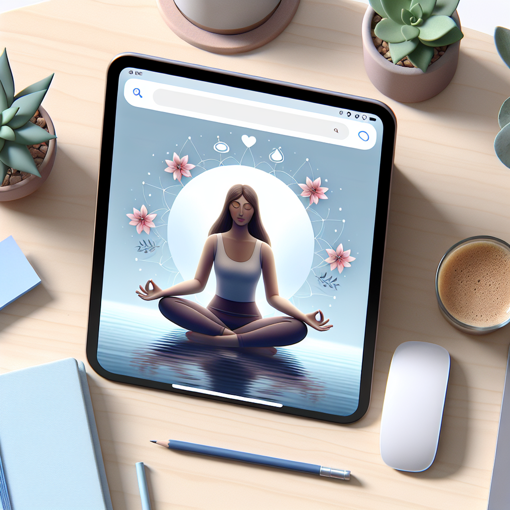 재택근무 중인 30대 초반 여성들의 스트레스 해소를 위한 명상 앱 리뷰