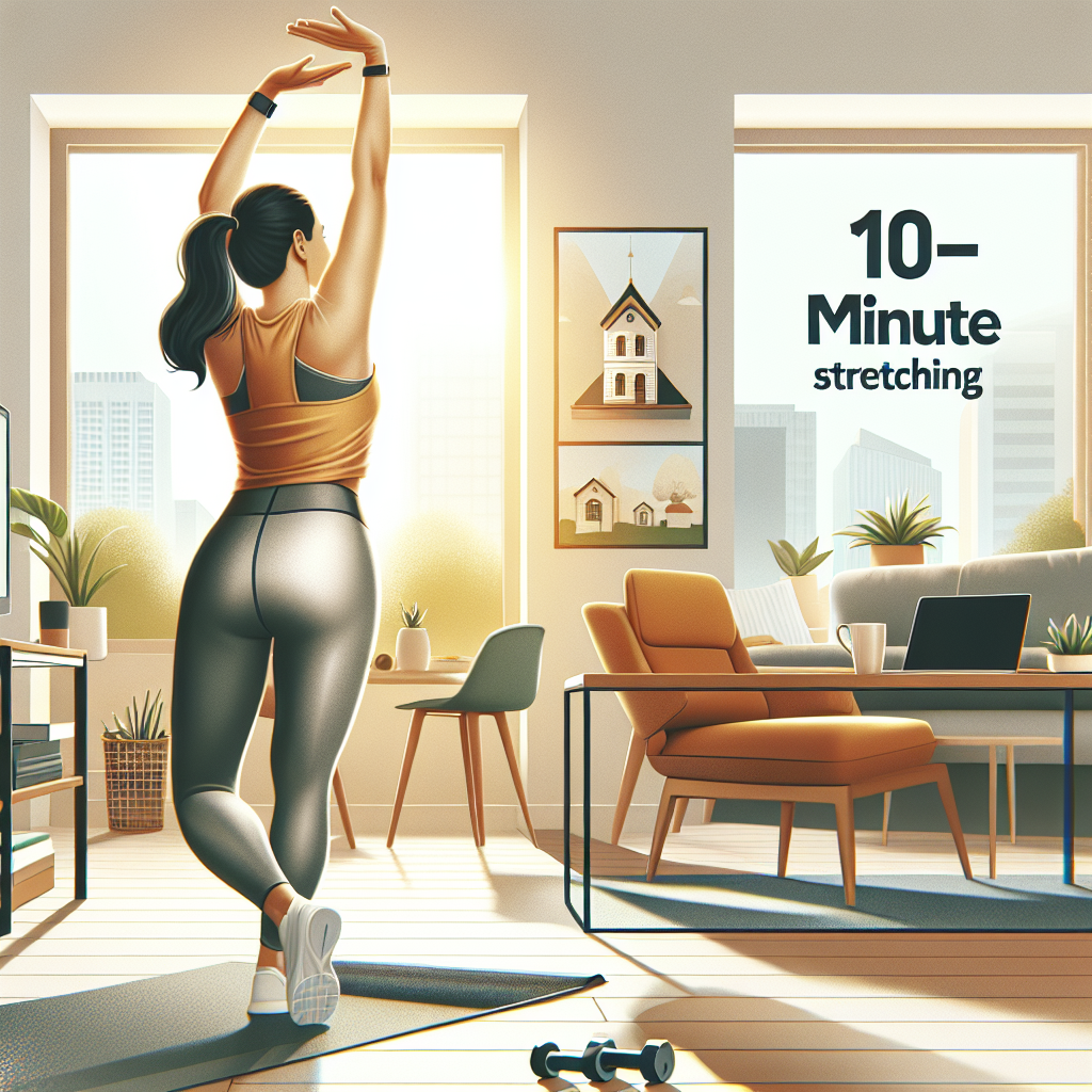 재택근무 중인 40대 여성의 아침 10분 스트레칭 루틴으로 체중 감량 성공 후기