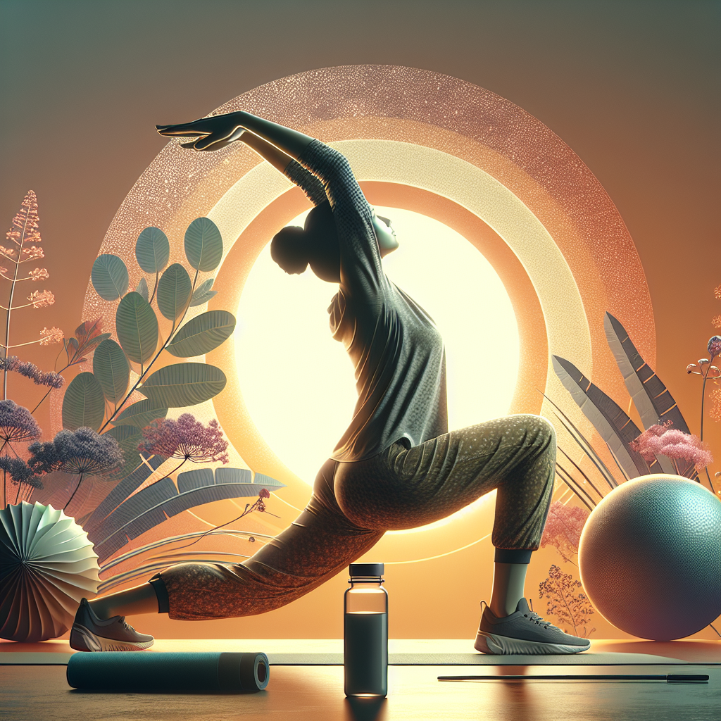 갱년기 여성의 체중 감량을 돕는 저강도 아침 스트레칭 루틴