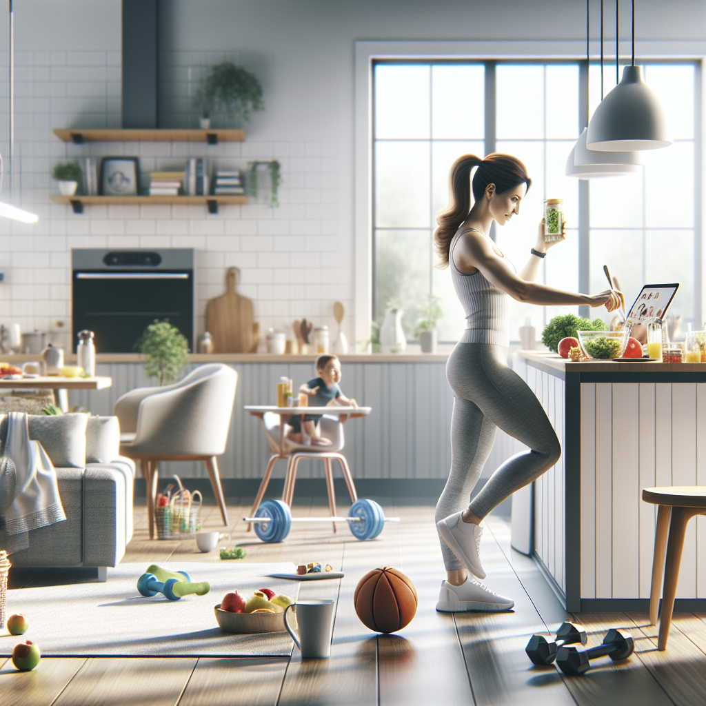 육아 중인 30대 여성의 체중 감량을 위한 저탄수화물 다이어트와 홈트레이닝 실전 사례