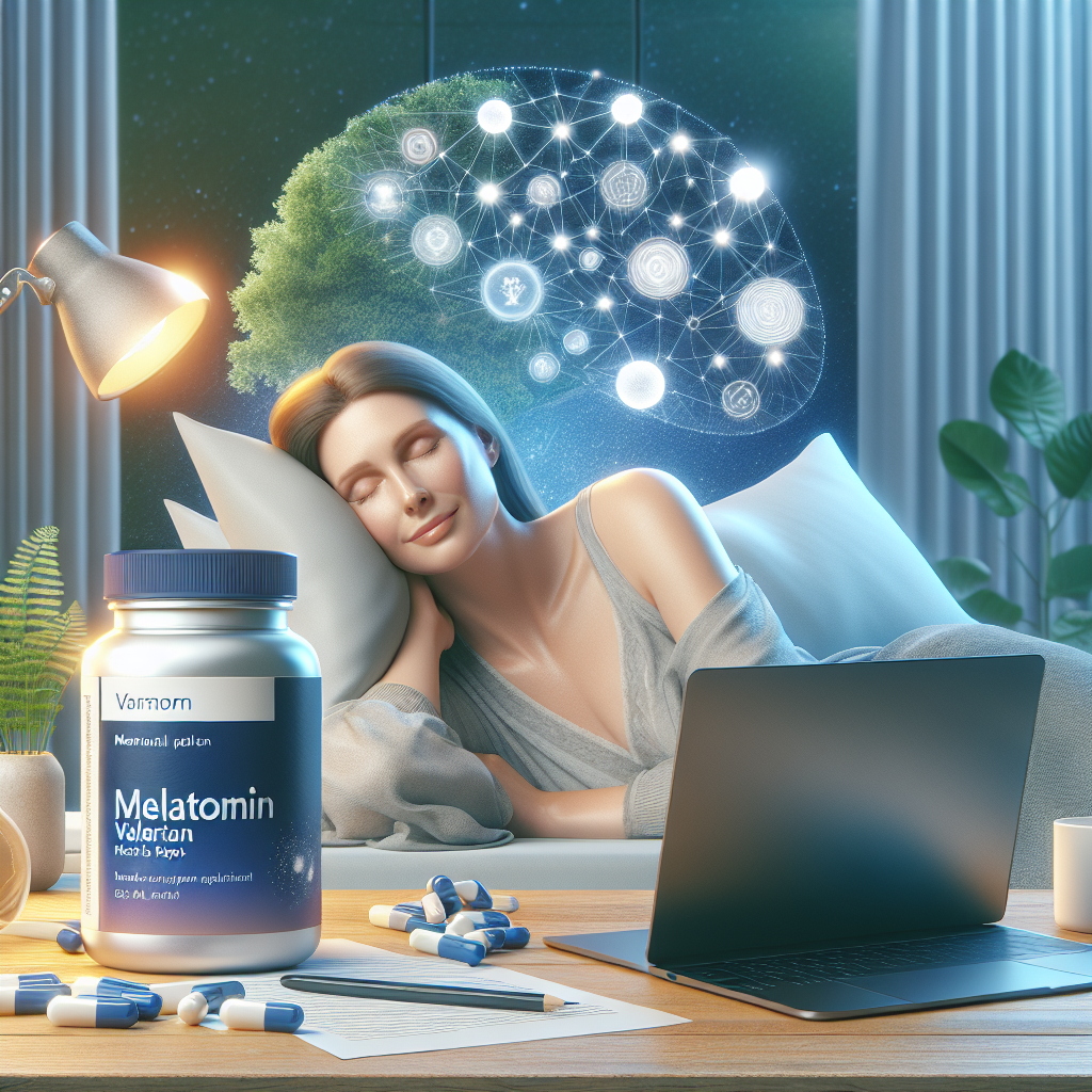 갱년기 여성의 수면 질 개선을 위한 멜라토닌과 발레리안 뿌리 복합 영양제 후기