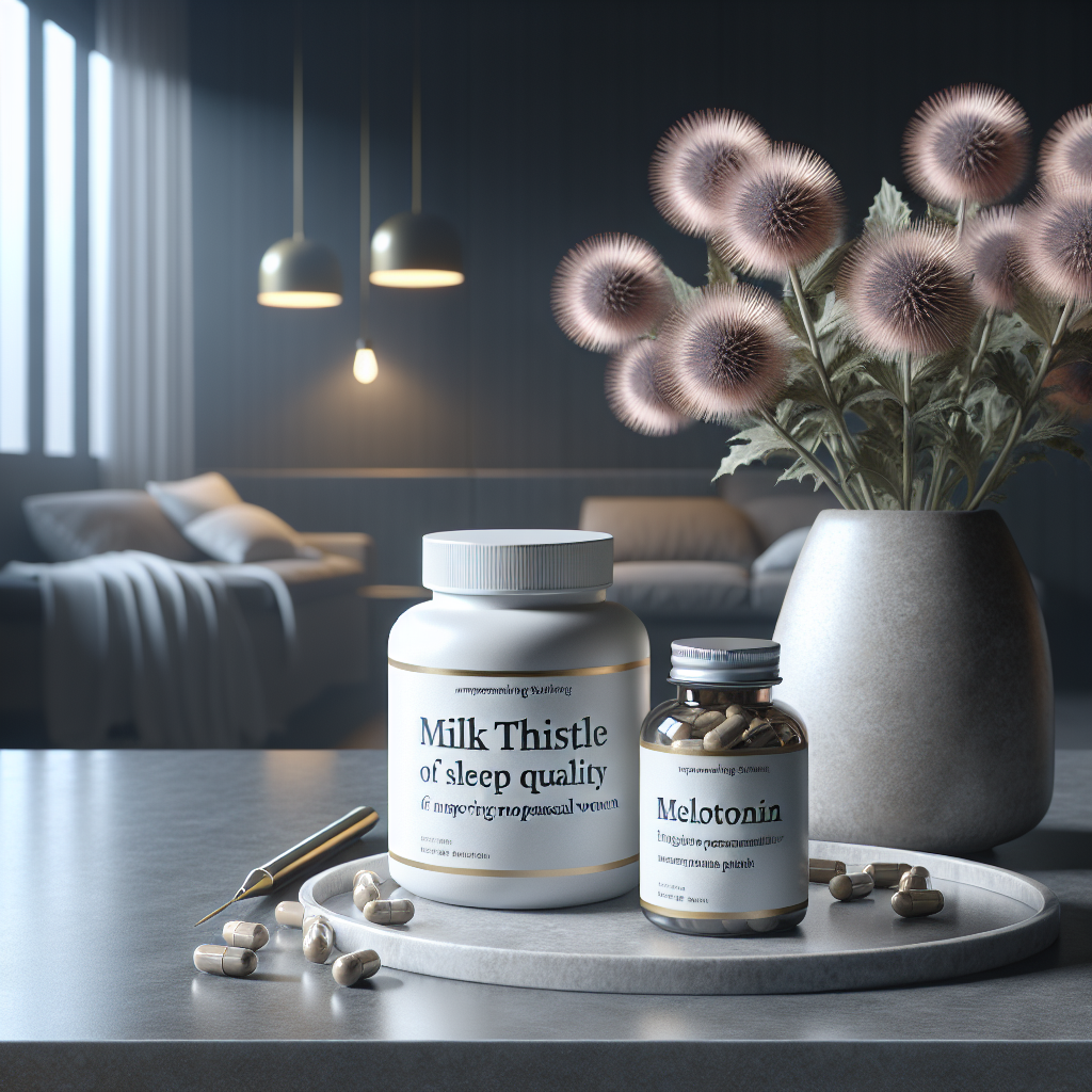갱년기 여성의 수면 질 개선을 위한 밀크시슬과 멜라토닌 복용 경험담